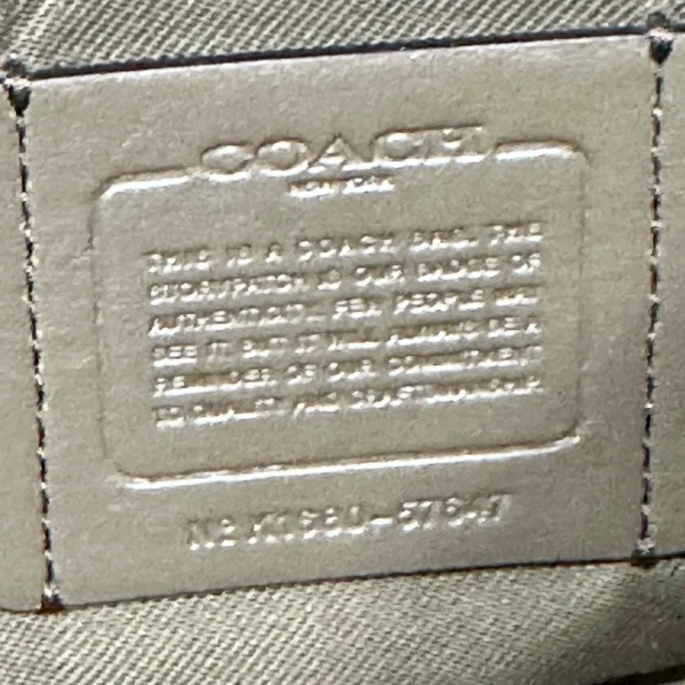 Coach Edie 42 Mixed Leather and Suede Hobo, Fatigue
